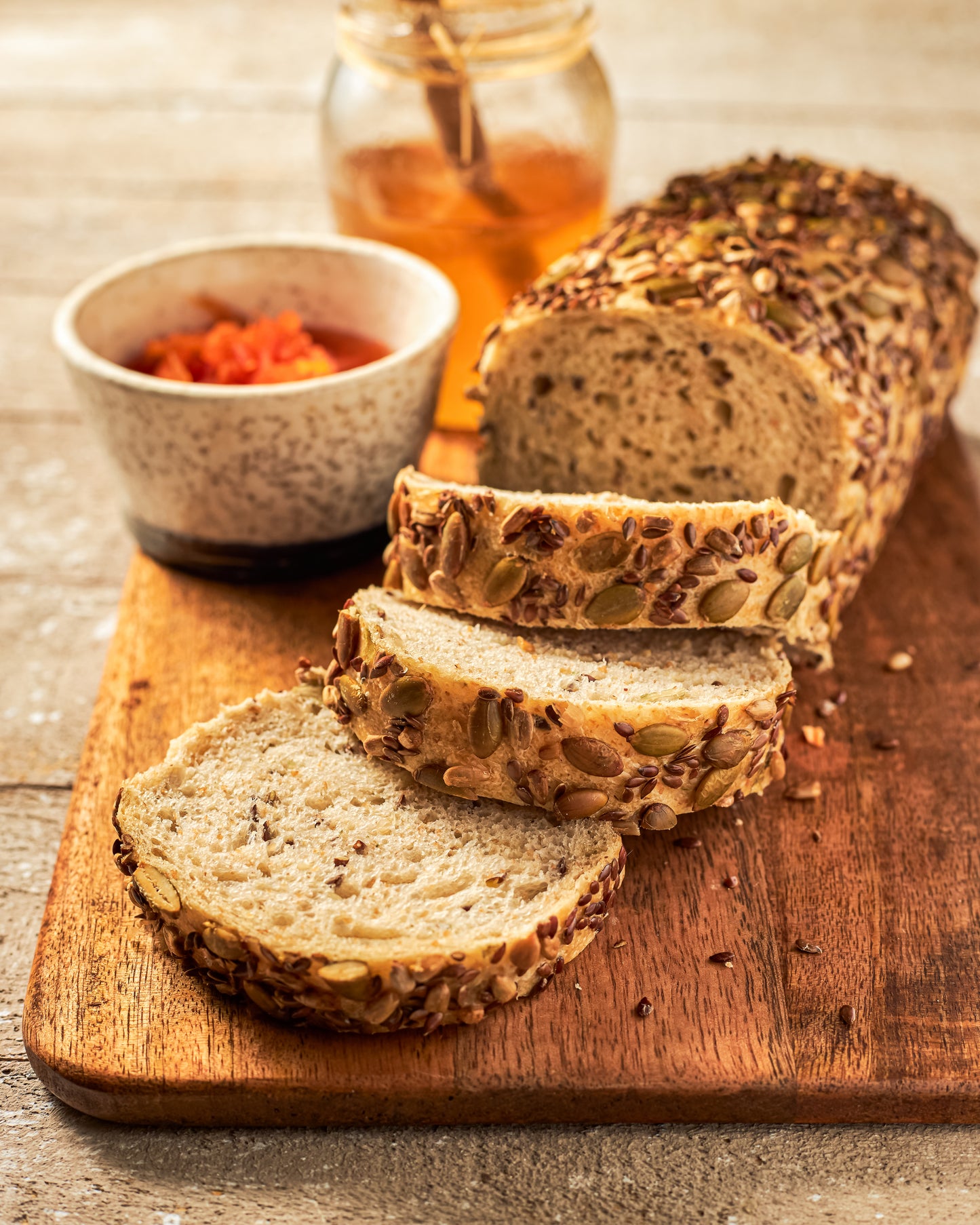 Toast Loaf with Multi Seeds